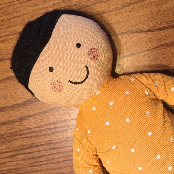 Kids' Decorative Pillow Pal Yellow Dot - Pillowfort™: Novelty Plush Pillow - Picture 5 of 8